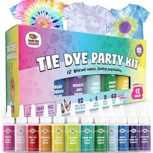 Tie Dye Party Kit for Kids Adults- Non-Toxic Dye.